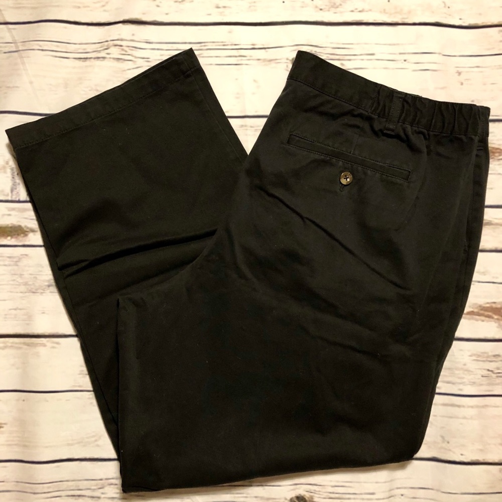 Casual Black Basic Edition Relaxed Fit Pants